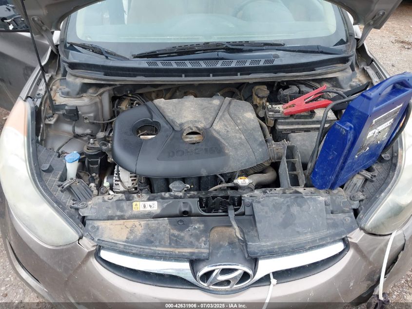 2013 Hyundai Elantra Gls/Limited VIN: 5NPDH4AE1DH348507 Lot: 42631906