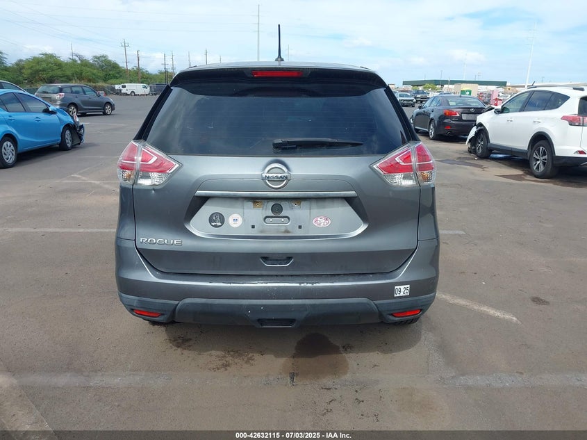 2016 NISSAN ROGUE S - 5N1AT2MT3GC849992