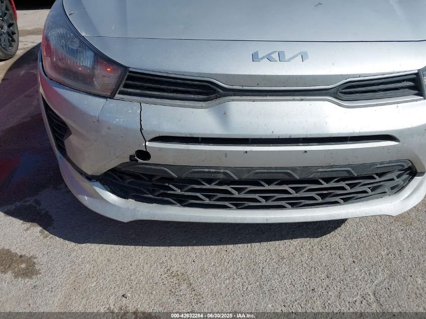 2023 Kia Rio Lx VIN: 3KPA24AD6PE576099 Lot: 42632284