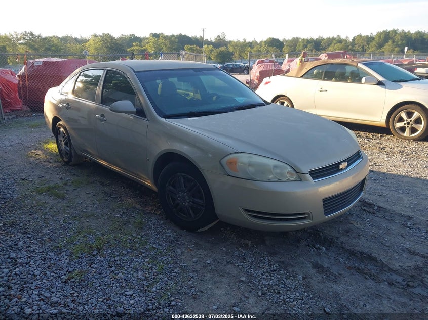 2G1WB58K081272600 2008 Chevrolet Impala Ls auction photo 1