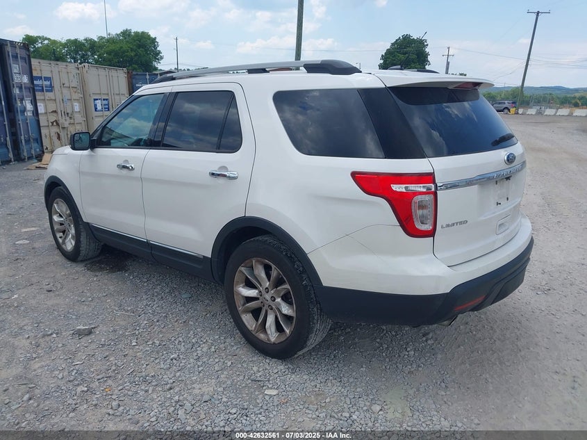 Vin: 1fm5k8f82dga95858, lot: 43125598, ford explorer limited 20133
