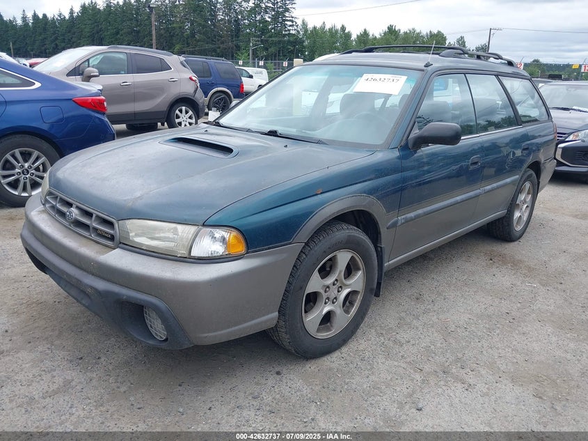1999 Subaru Legacy Outback/Ssv/Limited/30Th green van gasoline 4S3BG6854X6659102 photo #3