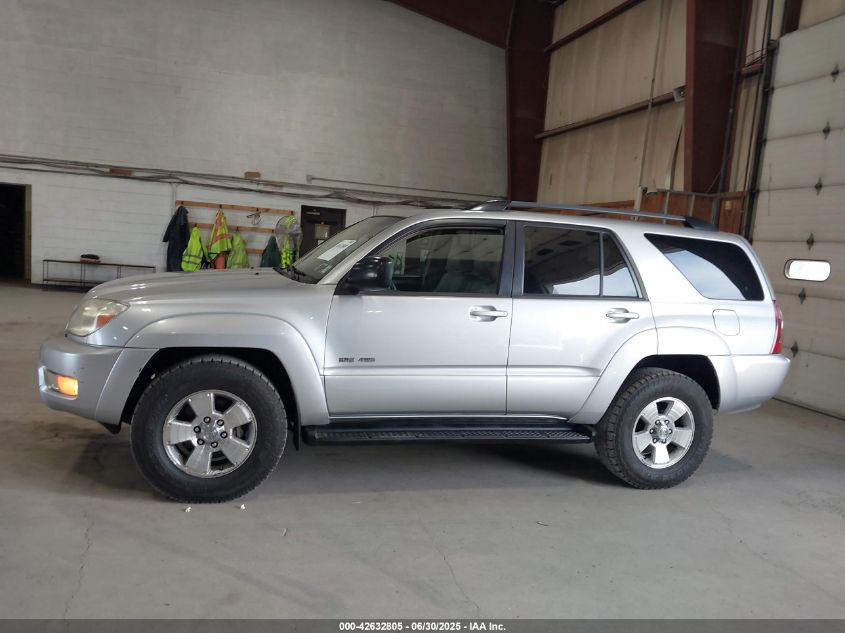 2004 Toyota 4Runner Sr5 V6 VIN: JTEBU14R840033518 Lot: 42632805
