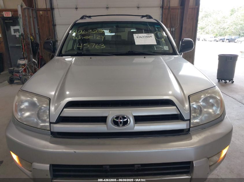 2004 Toyota 4Runner Sr5 V6 VIN: JTEBU14R840033518 Lot: 42632805
