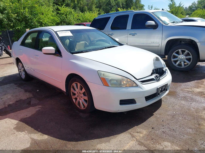 1HGCM66407A039482 2007 Honda Accord 3.0 Se auction photo 1