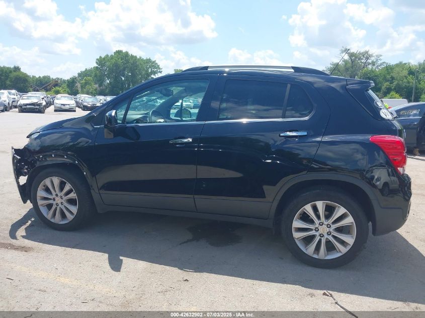 2017 Chevrolet Trax Premier VIN: 3GNCJRSB3HL283741 Lot: 42632902