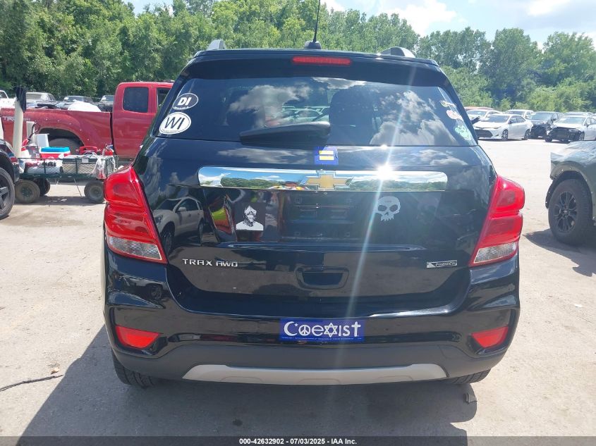 2017 Chevrolet Trax Premier VIN: 3GNCJRSB3HL283741 Lot: 42632902