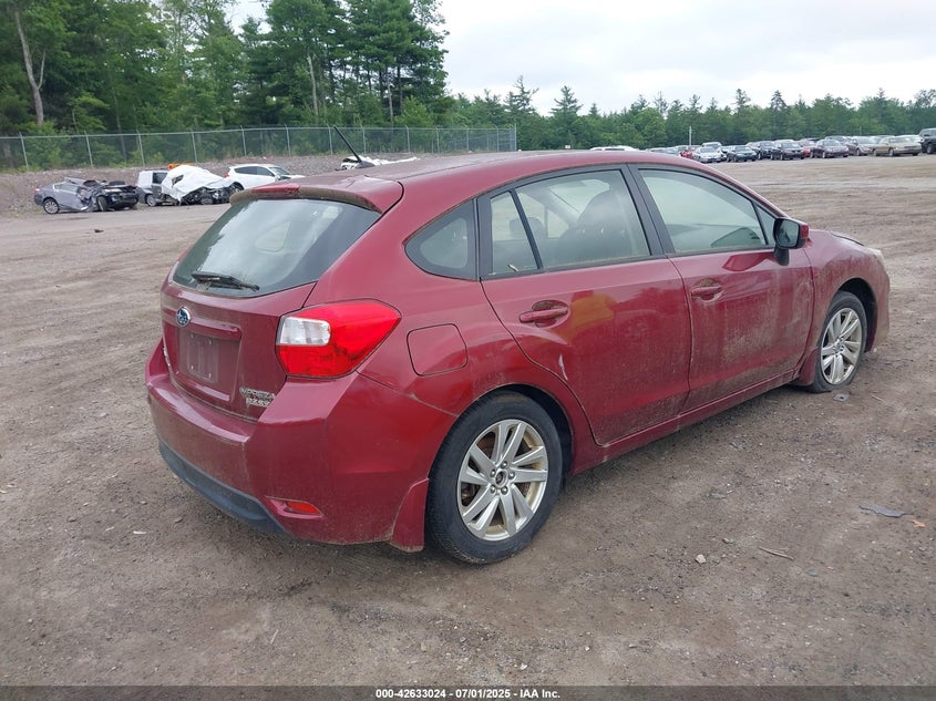 2016 SUBARU IMPREZA VIN: JF1GPAB69G8261730
