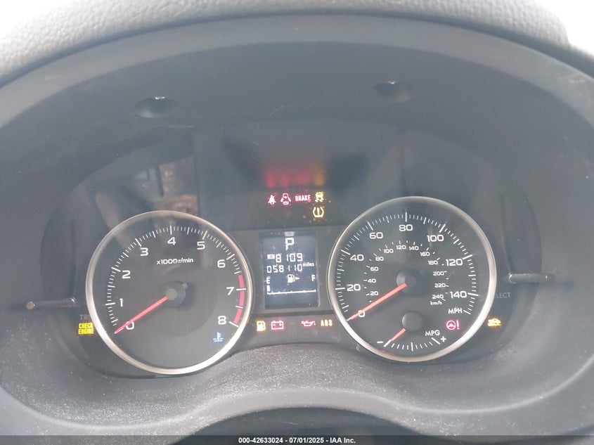 2016 SUBARU IMPREZA VIN: JF1GPAB69G8261730
