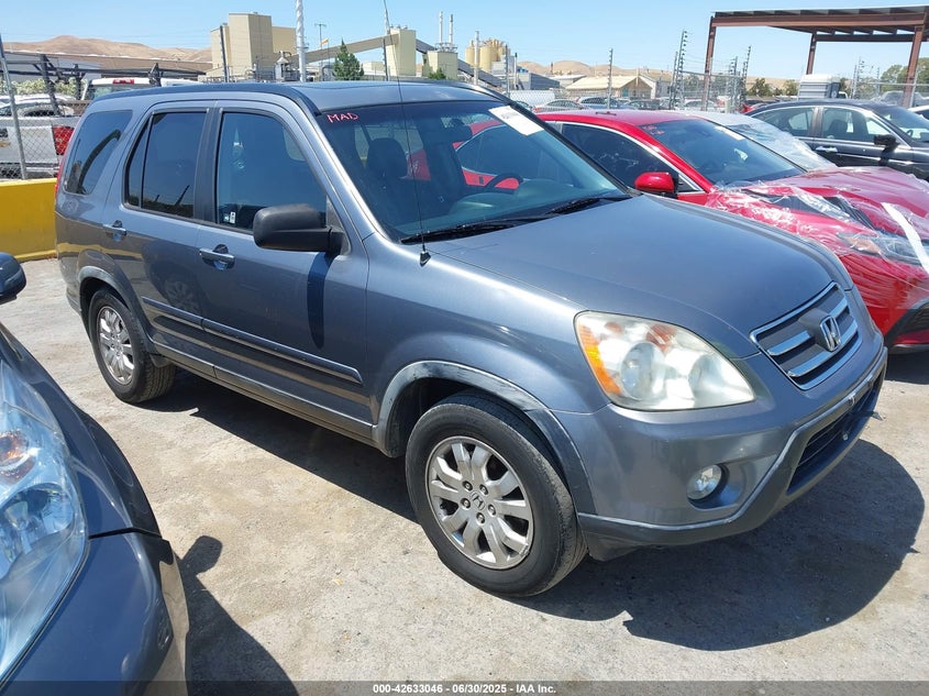 2006 HONDA CR-V VIN: JHLRD789X6C013677