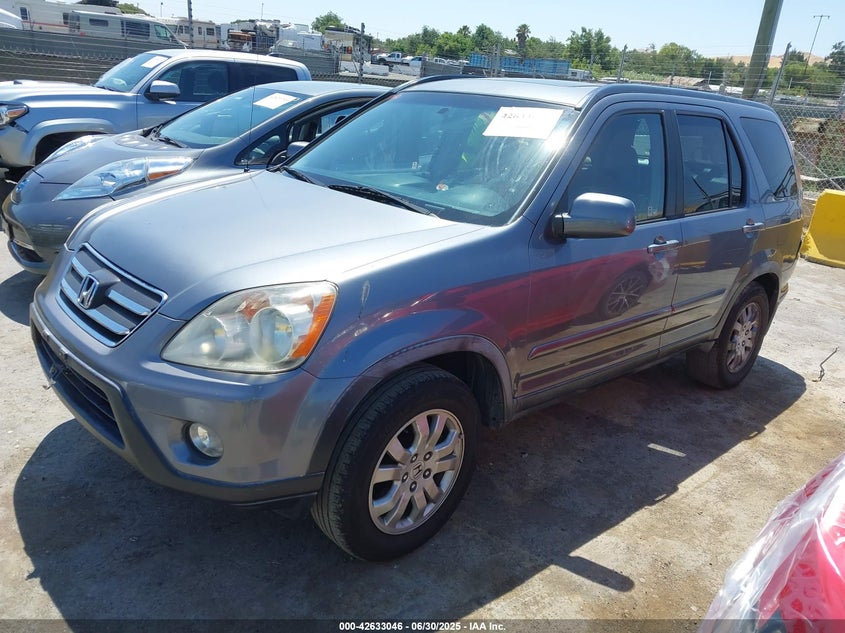 2006 HONDA CR-V VIN: JHLRD789X6C013677