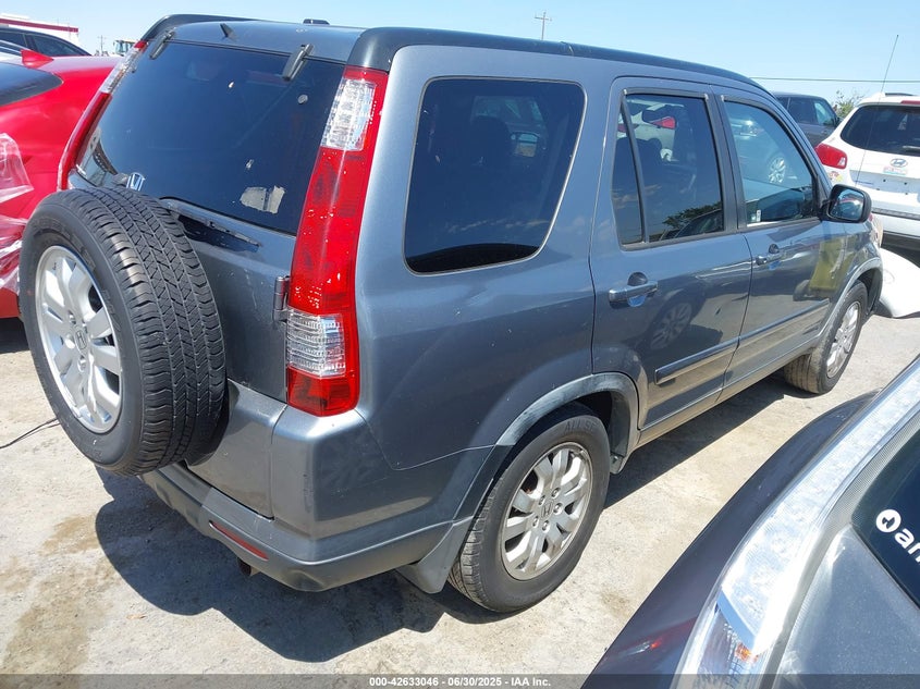 2006 HONDA CR-V VIN: JHLRD789X6C013677