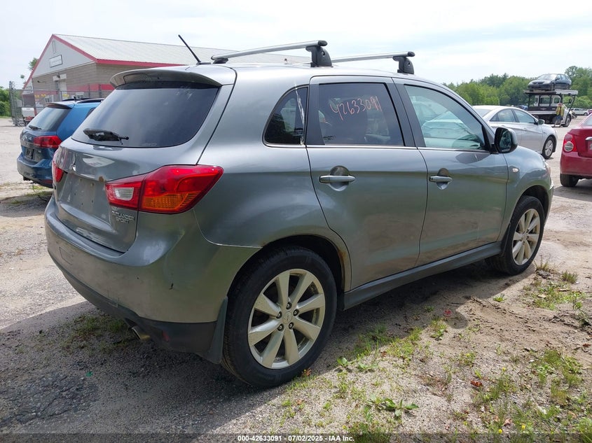 2014 MITSUBISHI OUTLANDER SPORT VIN: 4A4AR4AU3EE031748