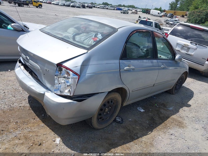 KNAFE121155124969 2005 KIA SPECTRA photo no. 4