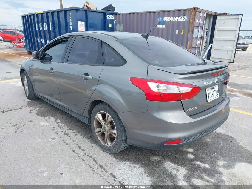 Vin: 1fahp3f25cl449272, lot: 43126284, ford focus se 20123