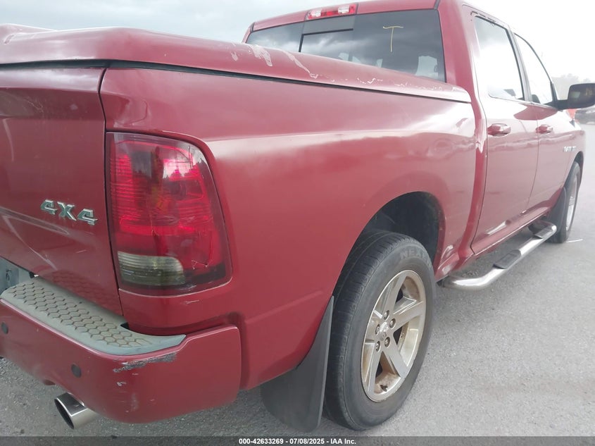 Vin: 1d7rv1ctxas123062, lot: 43126306, dodge ram 1500 slt/sport/trx 20104