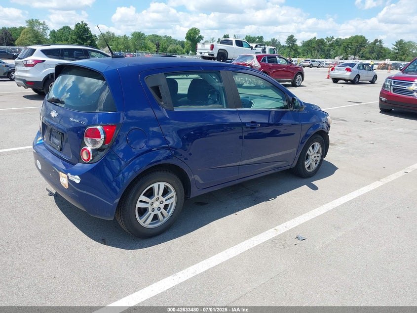2013 CHEVROLET SONIC LT AUTO - 1G1JC6SH5D4196087