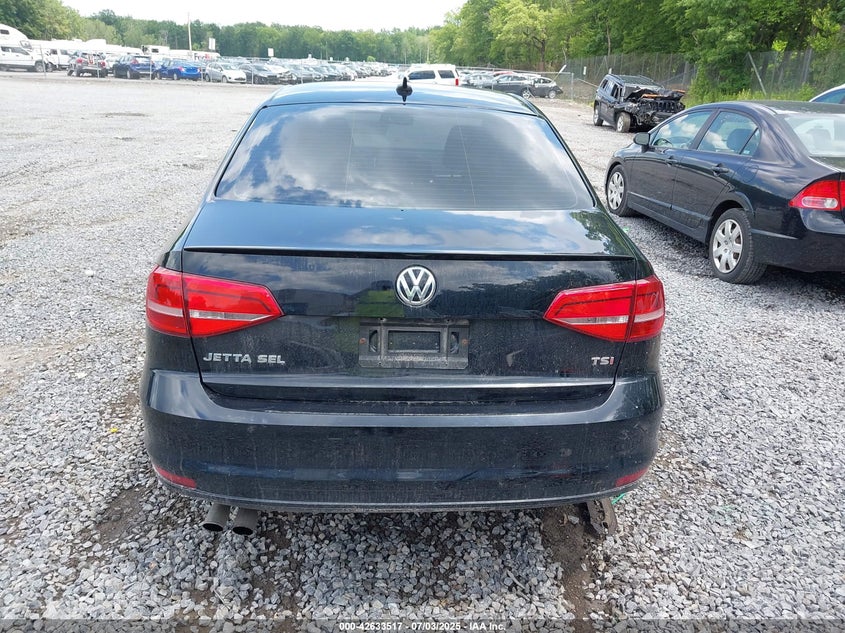2015 VOLKSWAGEN JETTA 1.8T SEL - 3VWL17AJXFM324859