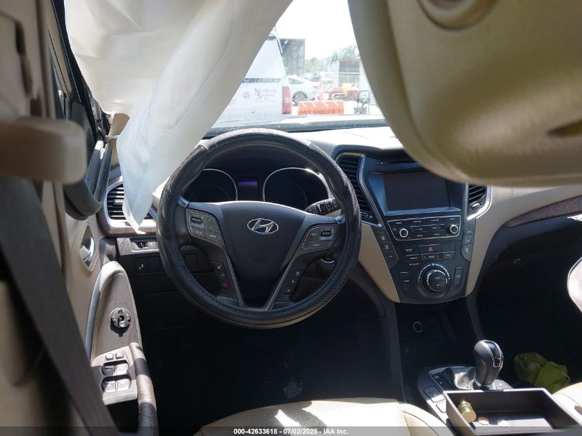 2017 Hyundai Santa Fe Se VIN: KM8SN4HF6HU189182 Lot: 42633618