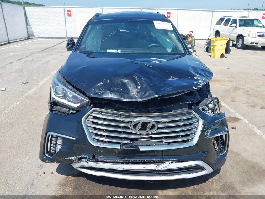 2017 Hyundai Santa Fe Se VIN: KM8SN4HF6HU189182 Lot: 42633618