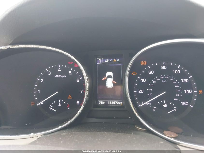 2017 Hyundai Santa Fe Se VIN: KM8SN4HF6HU189182 Lot: 42633618