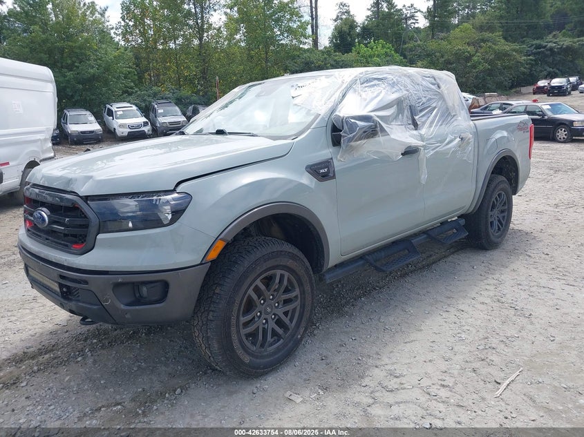 Vin: 1fter4fh1mld68949, lot: 43126791, ford ranger xlt 20212