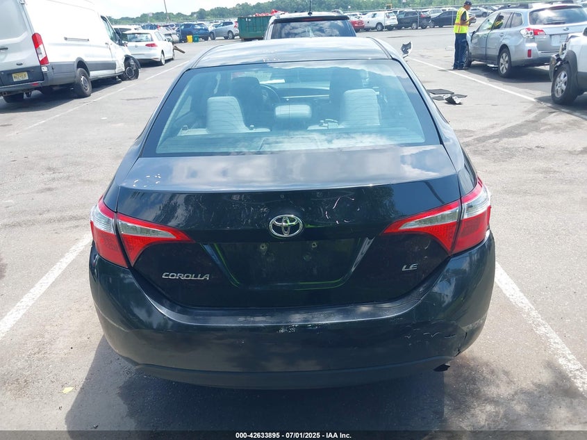 2015 TOYOTA COROLLA LE - 2T1BURHE0FC309077