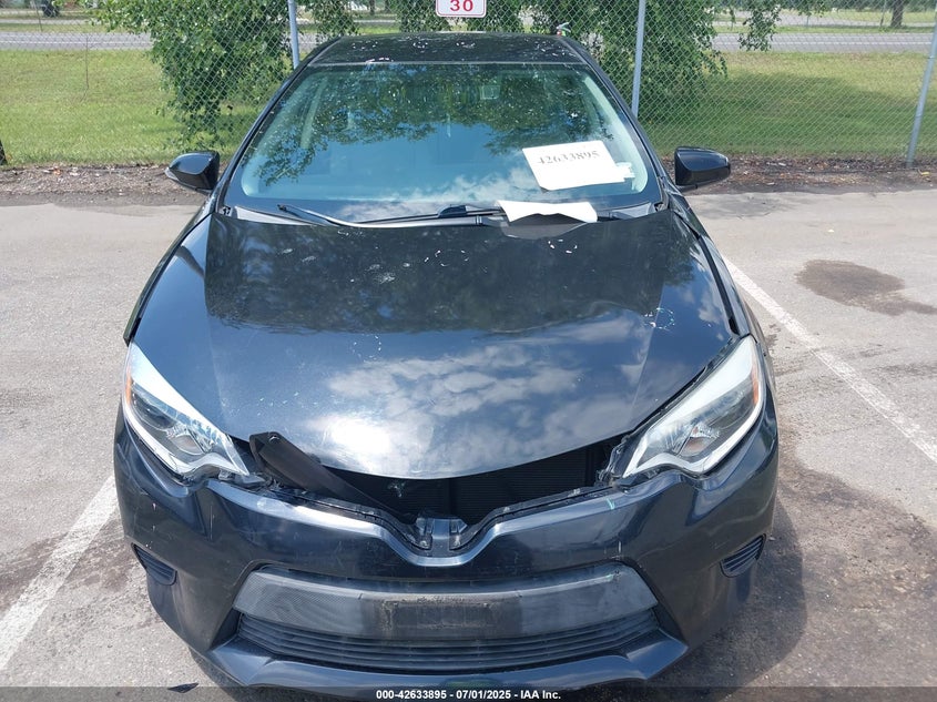 2015 TOYOTA COROLLA LE - 2T1BURHE0FC309077