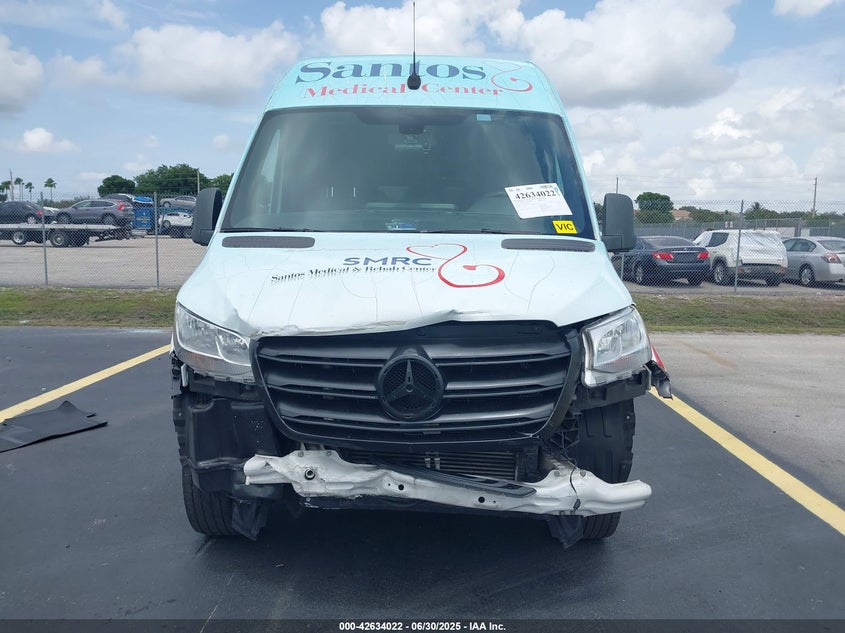 VIN WDZPF1CD1KP087225 2019 MERCEDES-BENZ SPRINTER 2500 HIGH ROOF V6