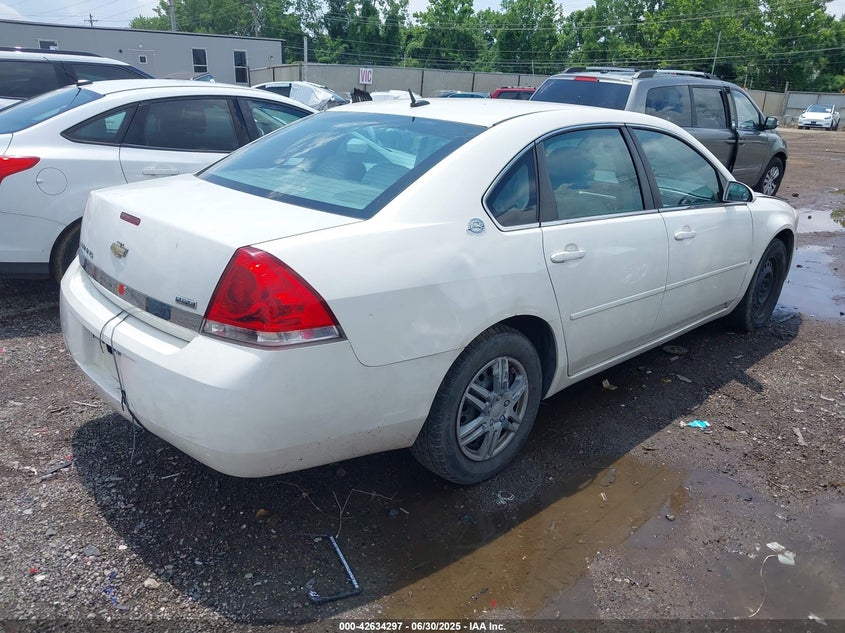 2008 CHEVROLET IMPALA VIN: 2G1WB58K381316430