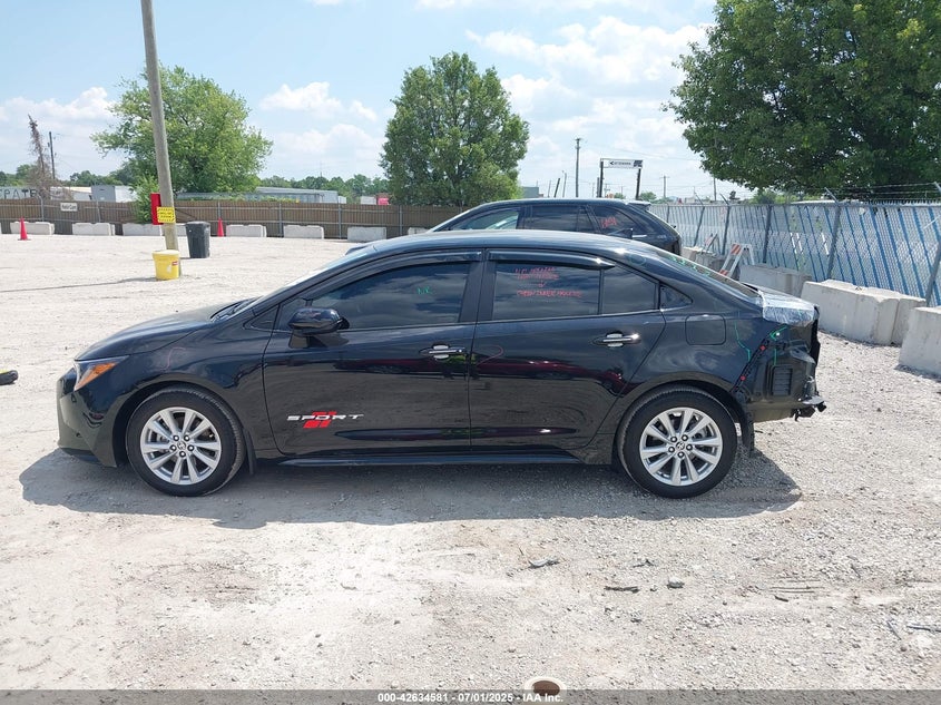 2025 Toyota Corolla Le VIN: 5YFB4MDE7SP232095 Lot: 42634581