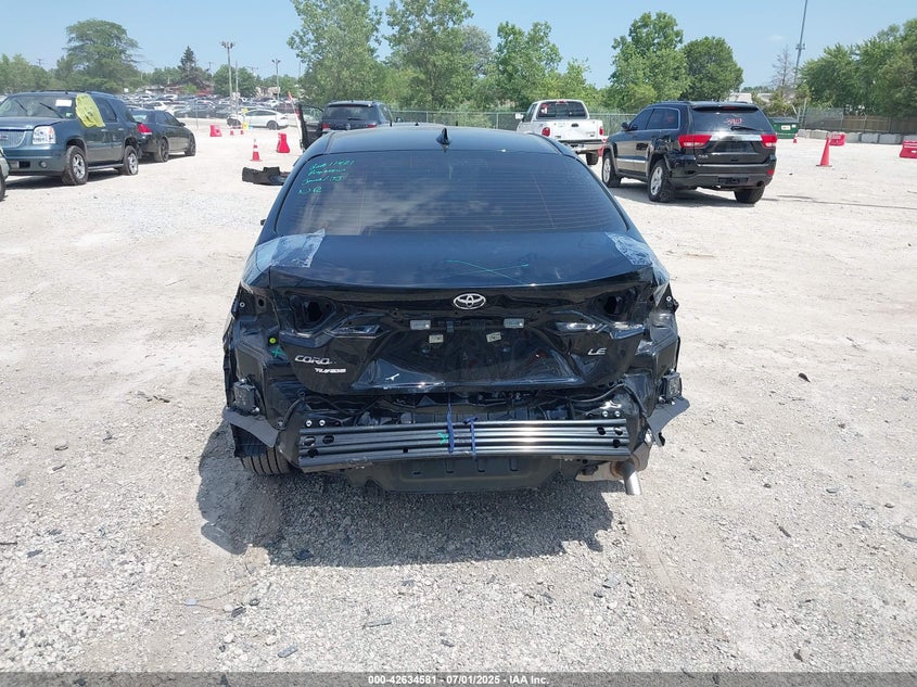 2025 Toyota Corolla Le VIN: 5YFB4MDE7SP232095 Lot: 42634581