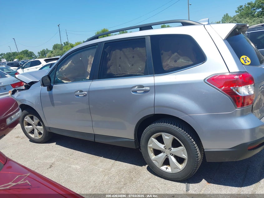 2016 SUBARU FORESTER 2.5I LIMITED - JF2SJAHC9GH455291