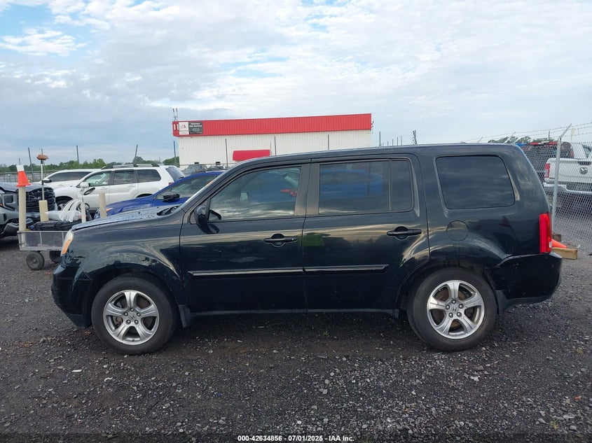 2014 HONDA PILOT EX-L - 5FNYF3H51EB001931