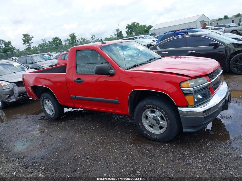 2008 CHEVROLET COLORADO VIN: 1GCCS14E888155508