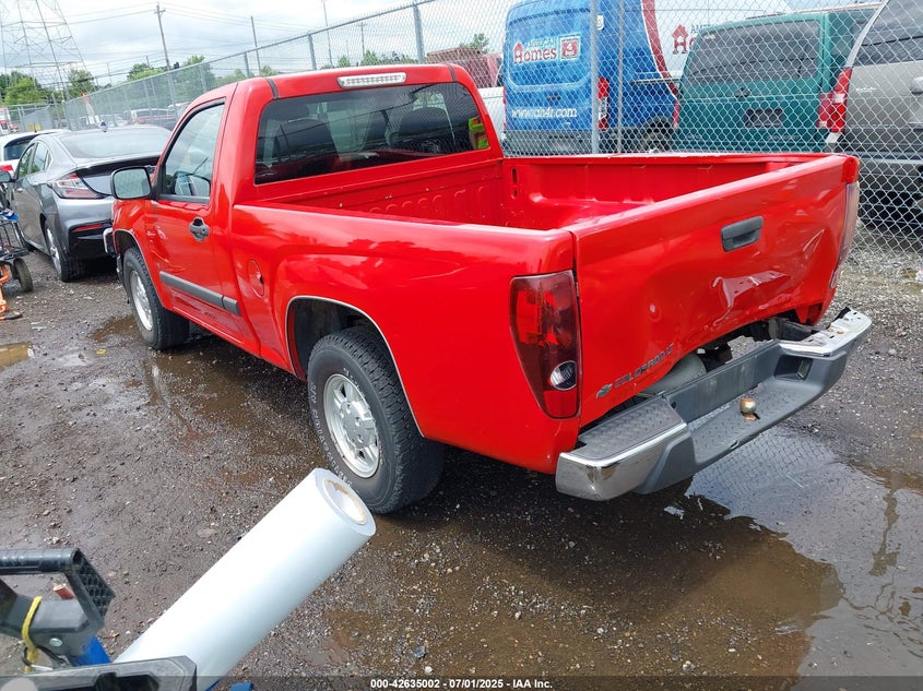 2008 CHEVROLET COLORADO VIN: 1GCCS14E888155508
