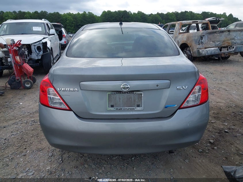 2012 Nissan Versa 1.6 Sv VIN: 3N1CN7AP0CL881800 Lot: 42635249