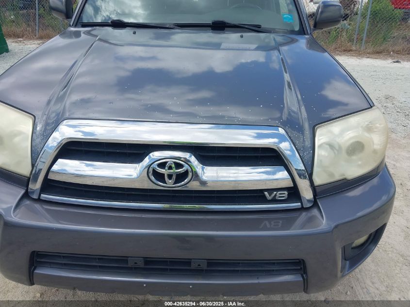 2006 Toyota 4Runner Sr5 V8 VIN: JTEBT14R360059675 Lot: 42635294