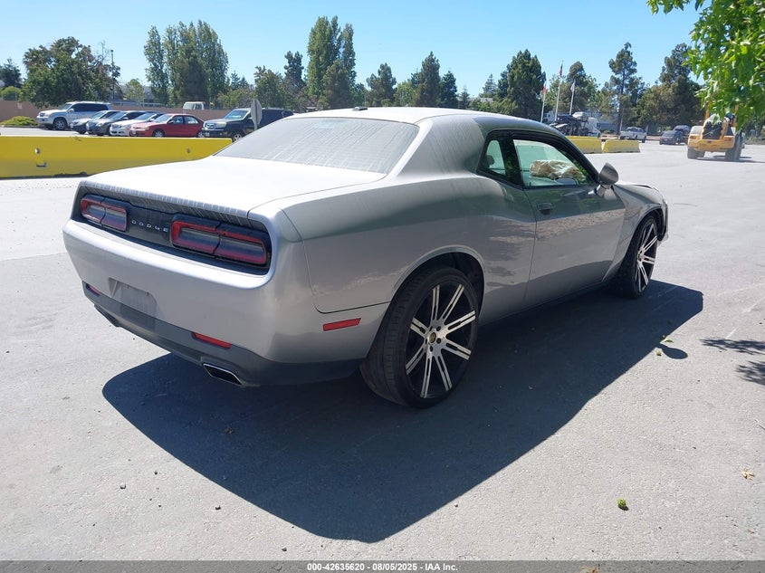 Vin: 2c3cdzag6fh909726, lot: 43128657, dodge challenger sxt 20154