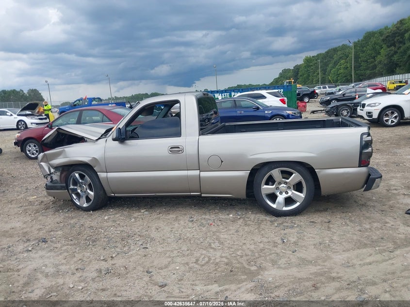 2003 Chevrolet Silverado 1500 Ls VIN: 1GCEC14T23Z275845 Lot: 42635647