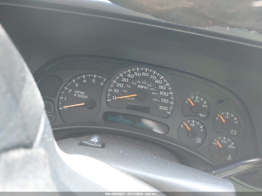 2003 Chevrolet Silverado 1500 Ls VIN: 1GCEC14T23Z275845 Lot: 42635647