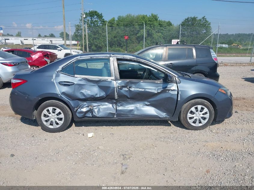 2015 Toyota Corolla L VIN: 2T1BURHE6FC288669 Lot: 42635934