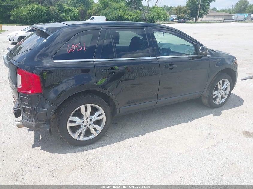 Vin: 2fmdk3kc7cba26162, lot: 43129088, ford edge limited 20124