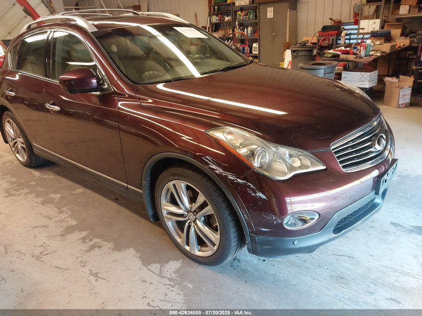 2012 Infiniti Ex35 Journey VIN: JN1AJ0HRXCM453580 Lot: 42636059