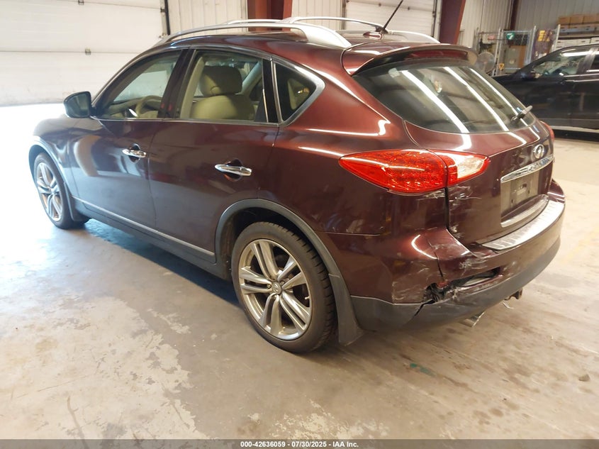 2012 Infiniti Ex35 Journey VIN: JN1AJ0HRXCM453580 Lot: 42636059