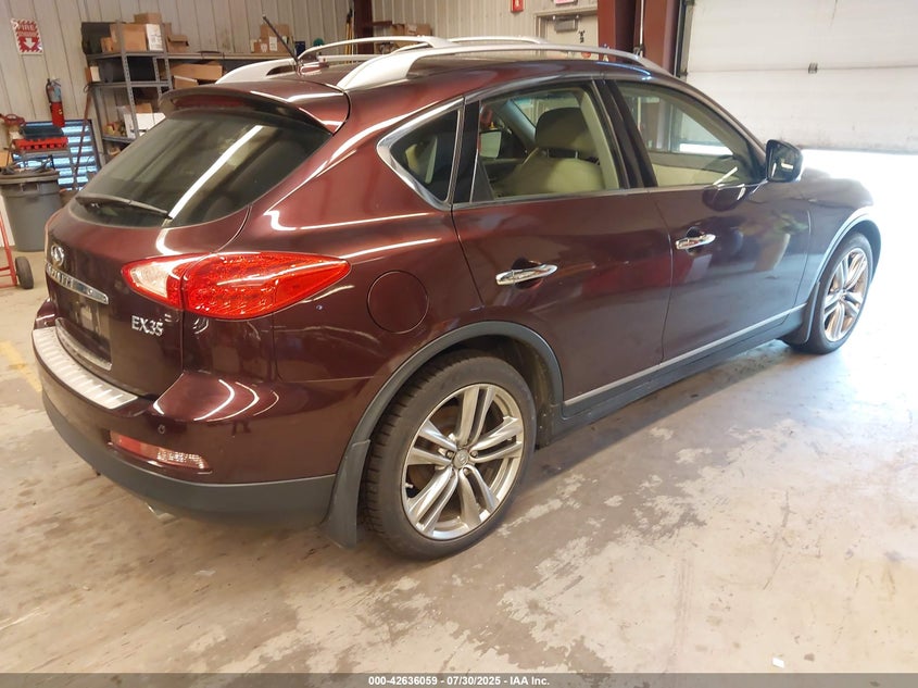 2012 Infiniti Ex35 Journey VIN: JN1AJ0HRXCM453580 Lot: 42636059