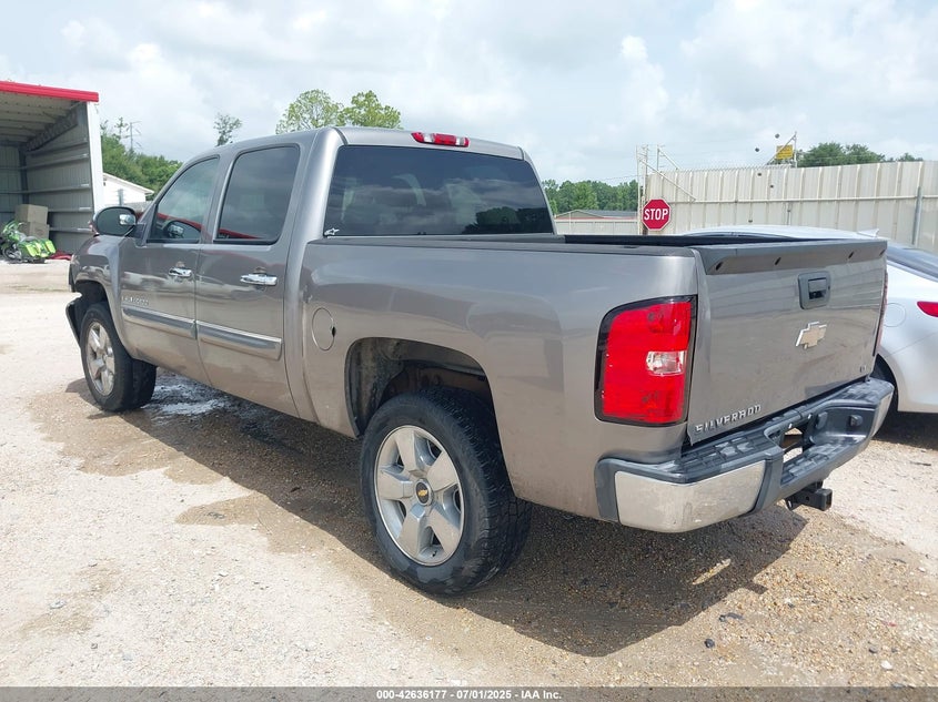 2009 Chevrolet Silverado 1500 Lt grey truck gasoline 3GCEC23J79G155571 photo #4