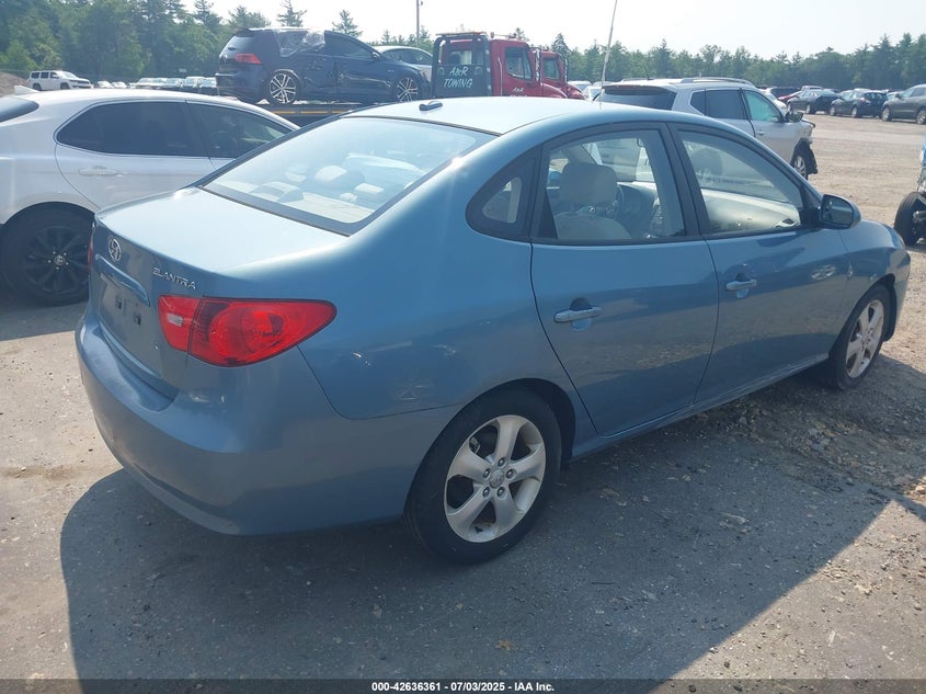 2007 HYUNDAI ELANTRA VIN: KMHDU46D77U267058