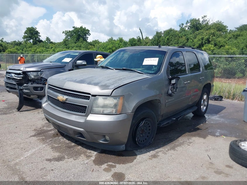 2007 Chevrolet Tahoe Lt grey other gasoline 1GNFC13J27R147770 photo #3