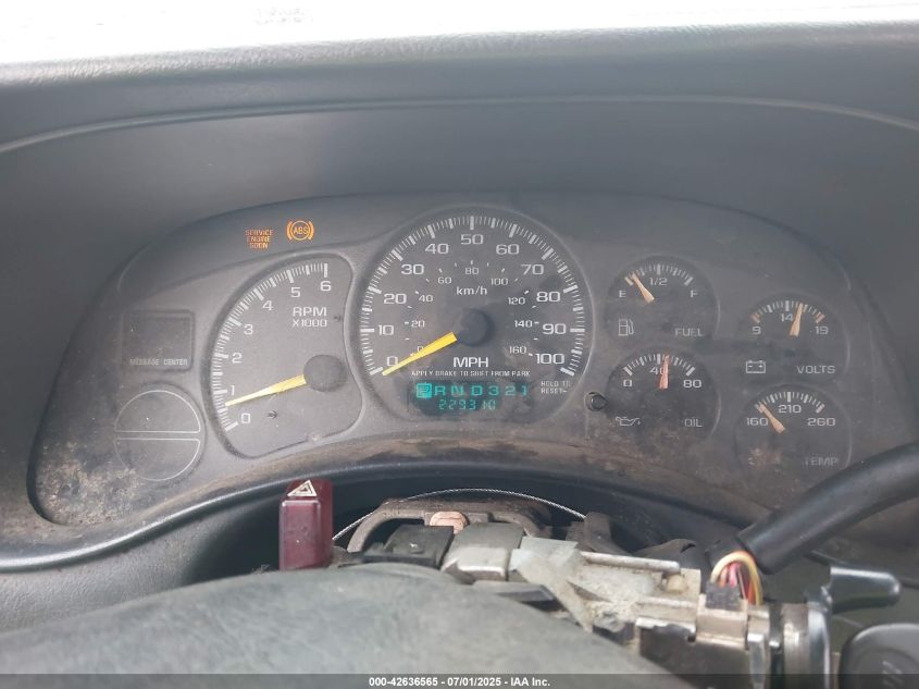 2000 GMC Seara 1500 VIN: 1GTEK19T0TE186897 Lot: 42636565